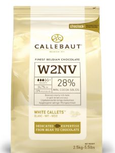 CALLEBAUT 28% לבן- 10 ק"ג