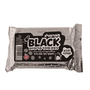 המרשלג בצק סוכר שחור- 250 גרם