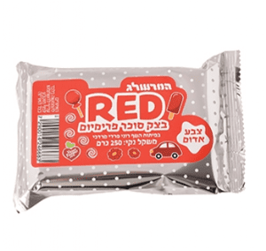 המרשלג בצק סוכר אדום - 250 גרם