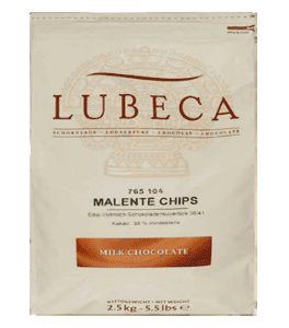 שוקולד חלב לובקה - 2.5 ק"ג - LUBECA