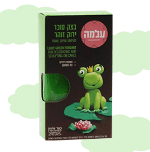 עלמה בצק סוכר ירוק- 150 גרם