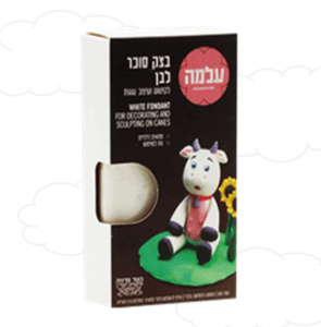 עלמה בצק סוכר לבן- 150 גרם