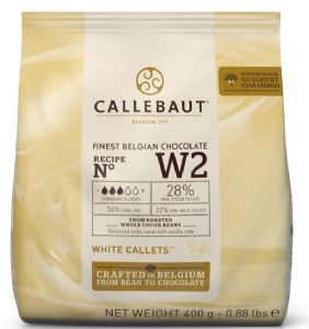 CALLEBAUT שוקולד קליבו לבן 1 ק"ג אריזה מקורית