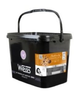 WEISS 38ֵ% קרמל חלב- 5ק"ג