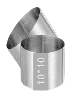 רינג עגול קוטר 10 גובה 10