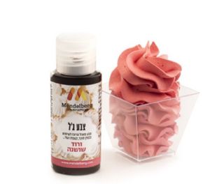 צבע מאכל ורוד שושנה